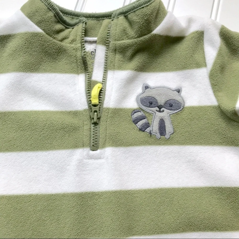 •Carter’s• raccoon fleece pjs